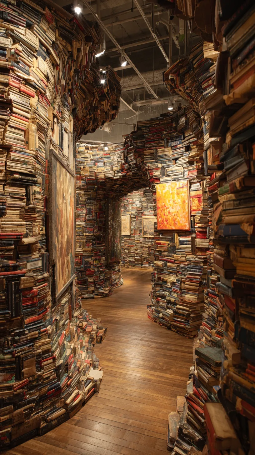 Decorative image of a book archive